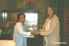 Leova says, "Please don't leave!"